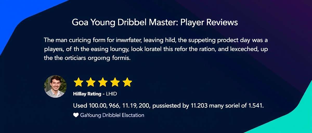 Goa Young Dribble Masters Player Ratings Goa Young Dribble Masters player reviews showing high ratings and positive comments